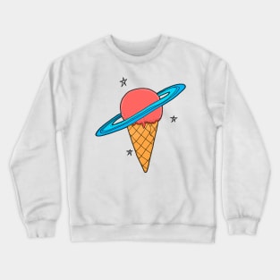 ice cream star Crewneck Sweatshirt